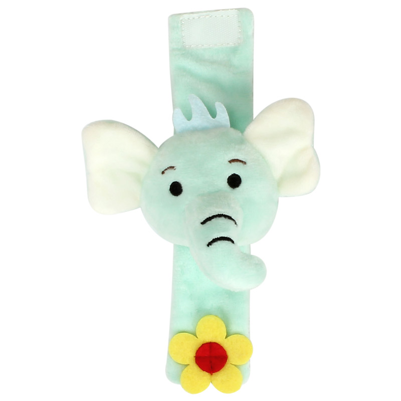 Baby Wrist Rattle Toy – Soft Animal Wristband for Infants 0-12 Months, Sensory Development & Early Learning, Newborn Rattle Bracelet Baby Toy