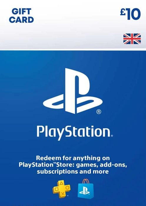 PLAYSTATION STORE GIFT CARD 10£ GBP (UK)
