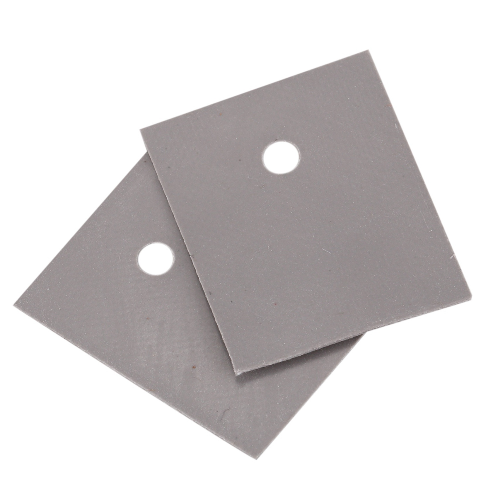 ViaGasaFamido Aluminiumoxid-Keramik Isolierfolie für TO-220 Transistoren, 14 x 20 x 1 mm, 100 Stück, Weiß, 28W/m.k Wärmeleitfähigkeit