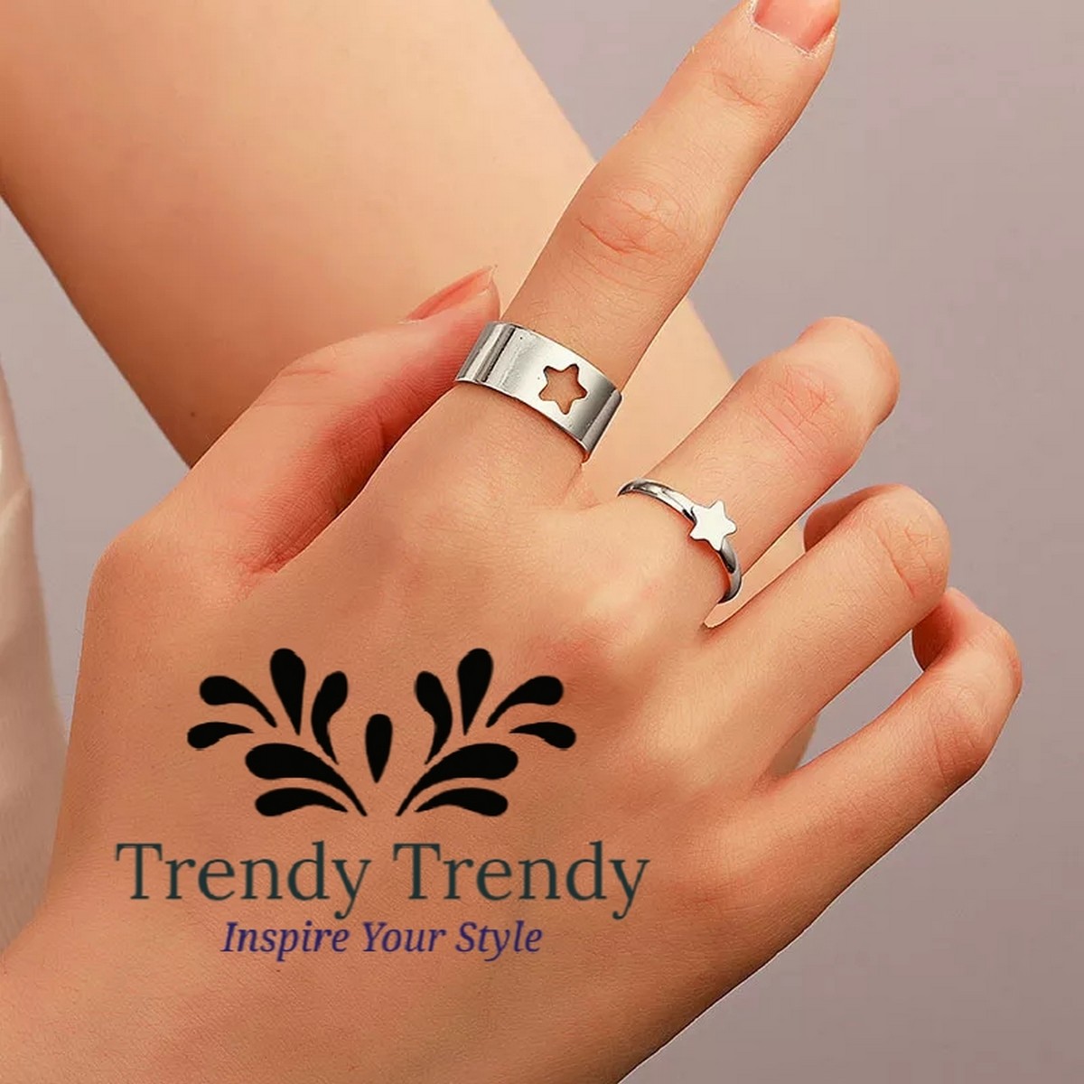 Trendy Trendy Rings Black Butterfly Couple Ring Beautiful Black Butterfly Rings For Couple Gift for Girls Birthday Couple Rings For Lover Size Adjustable Valentines Day Gift for Lovers