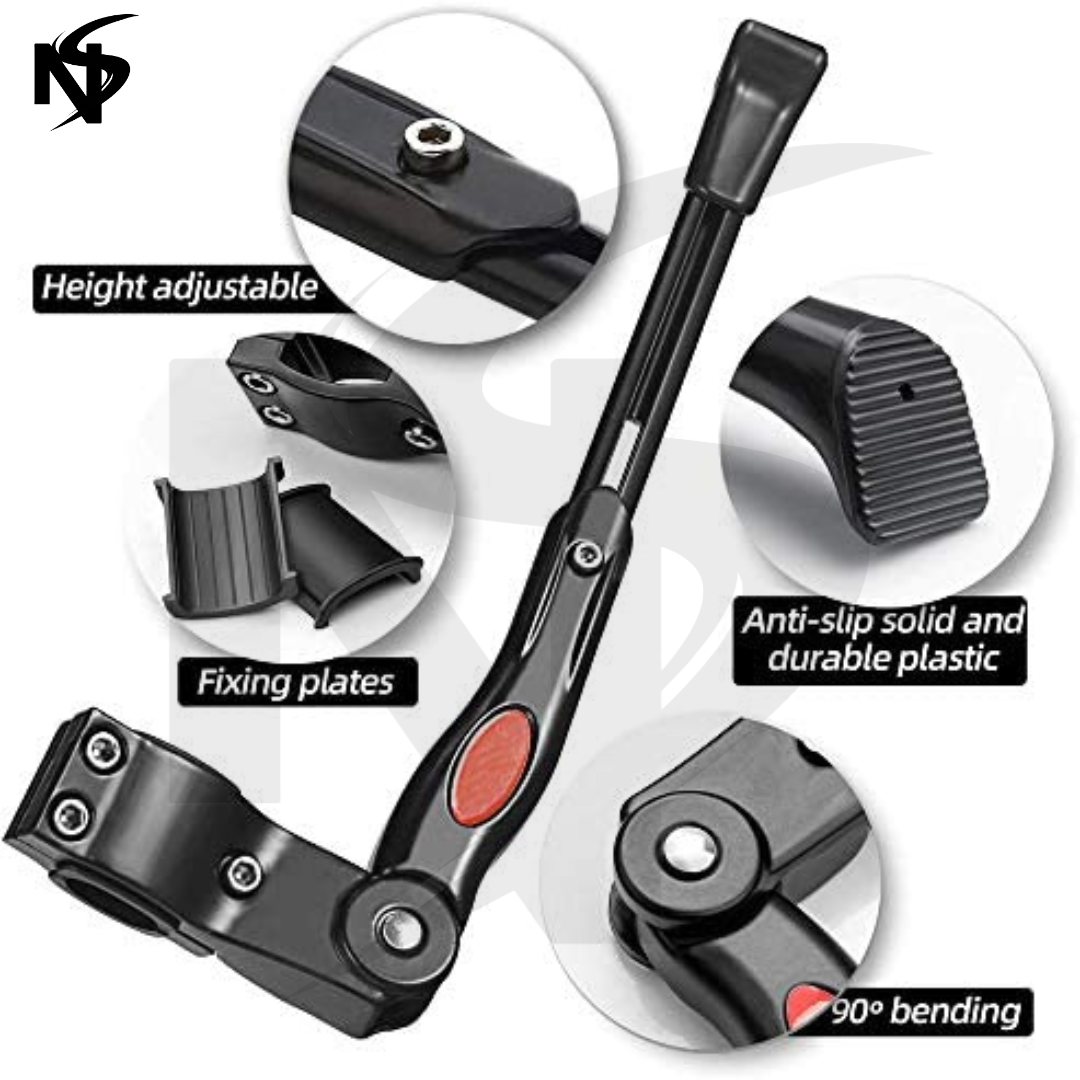 Bicycle Cycle Kick Stand Side Stand Adjustable for All- Rear axle mounting KickStand For All type of Bicycle