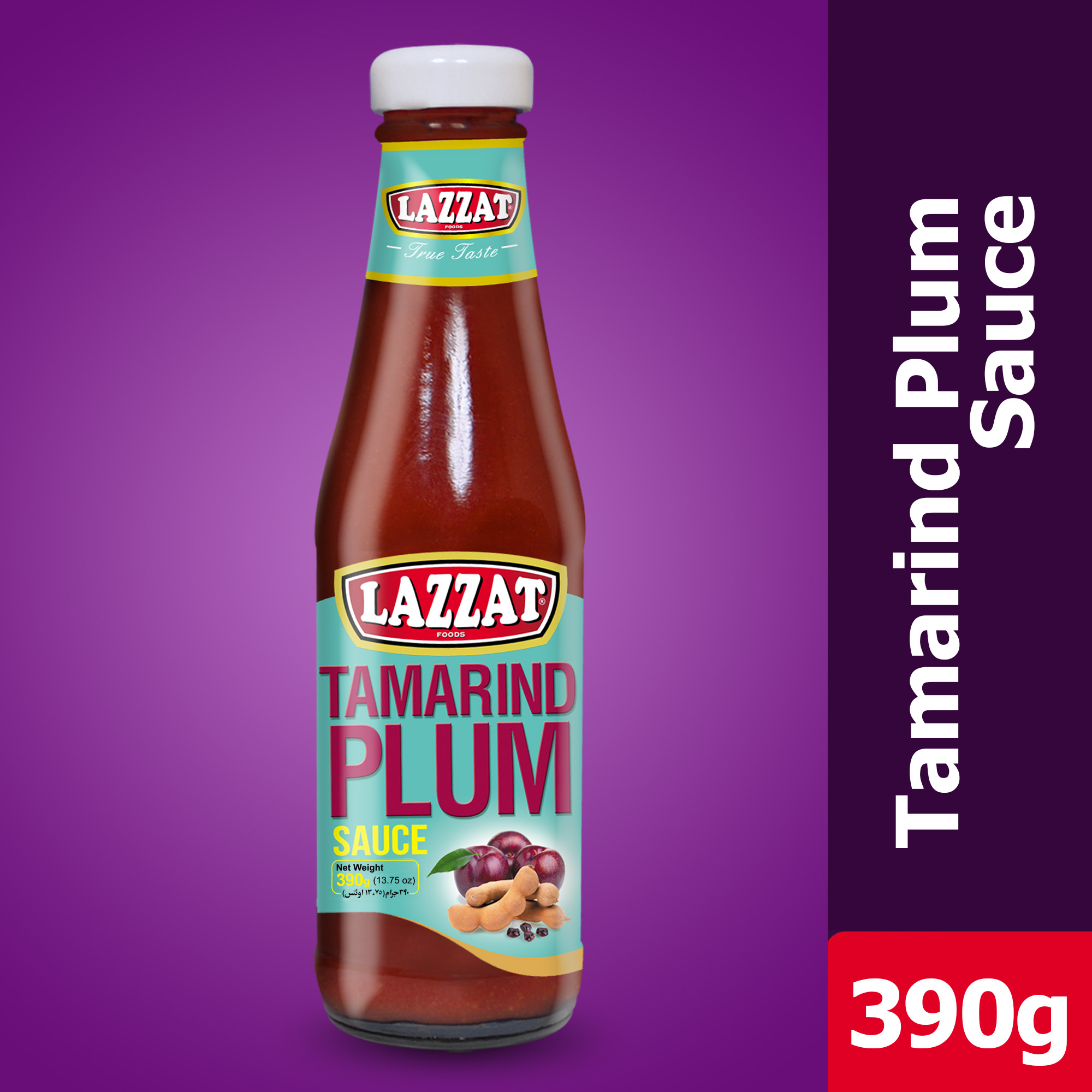 Lazzat Tamarind Plum Sauce 390gm