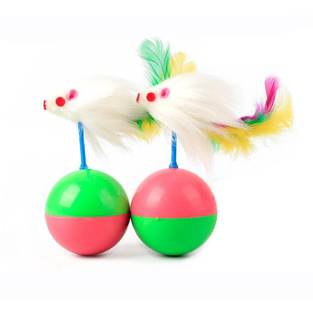 2 pcs  Mouse Toy For Cats