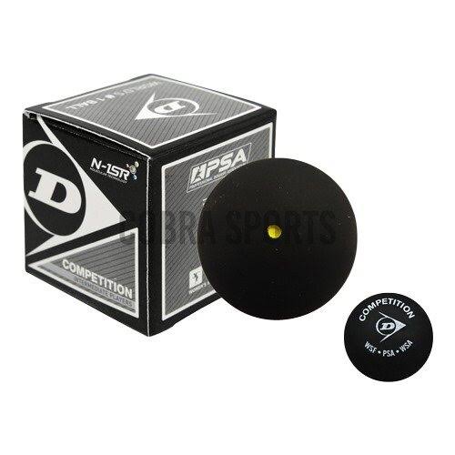 DUNLOP Competition (Single Yellow Dot Squash Ball)