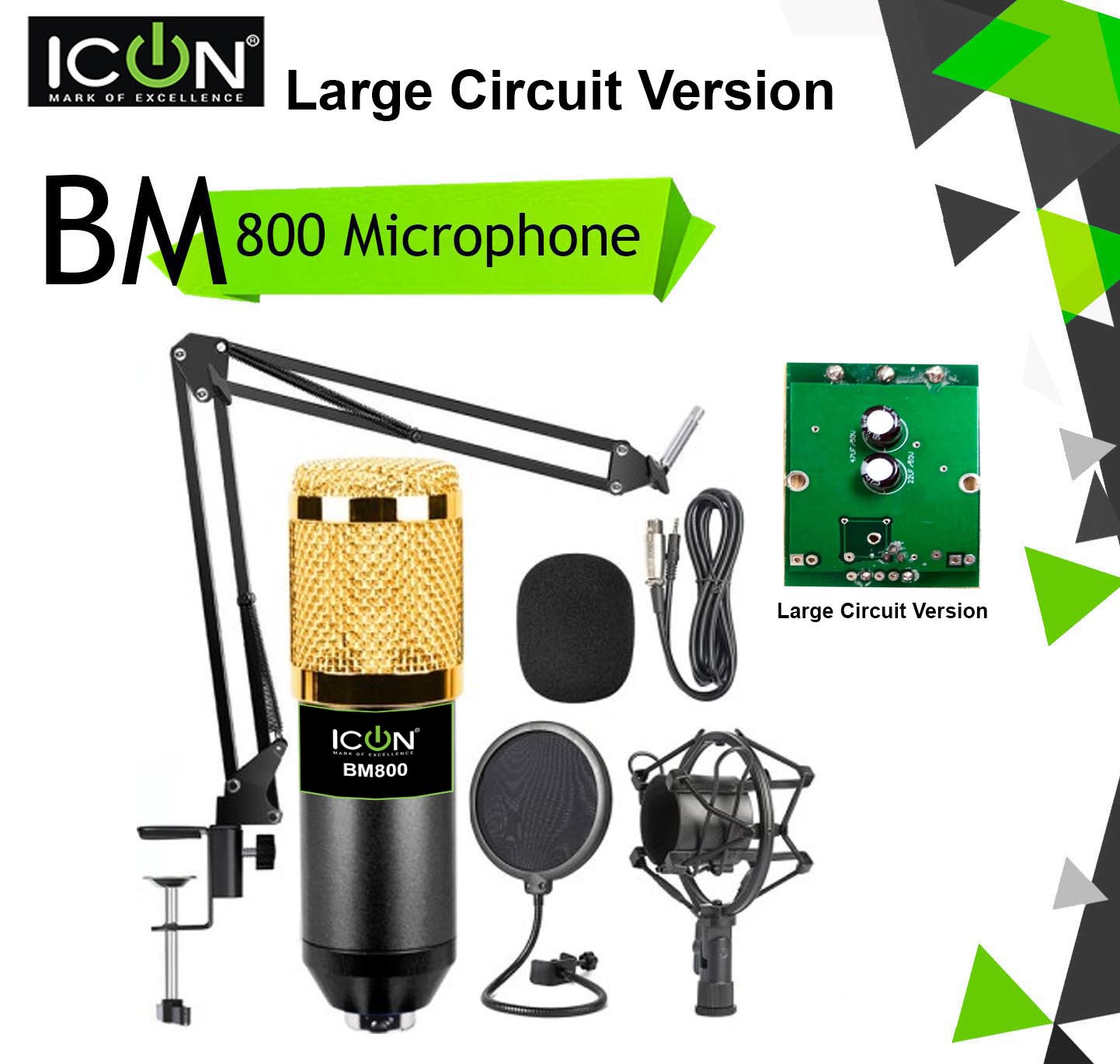 BM800 Condenser Microphone Full Kit Adjustable Mic Suspension Scissor