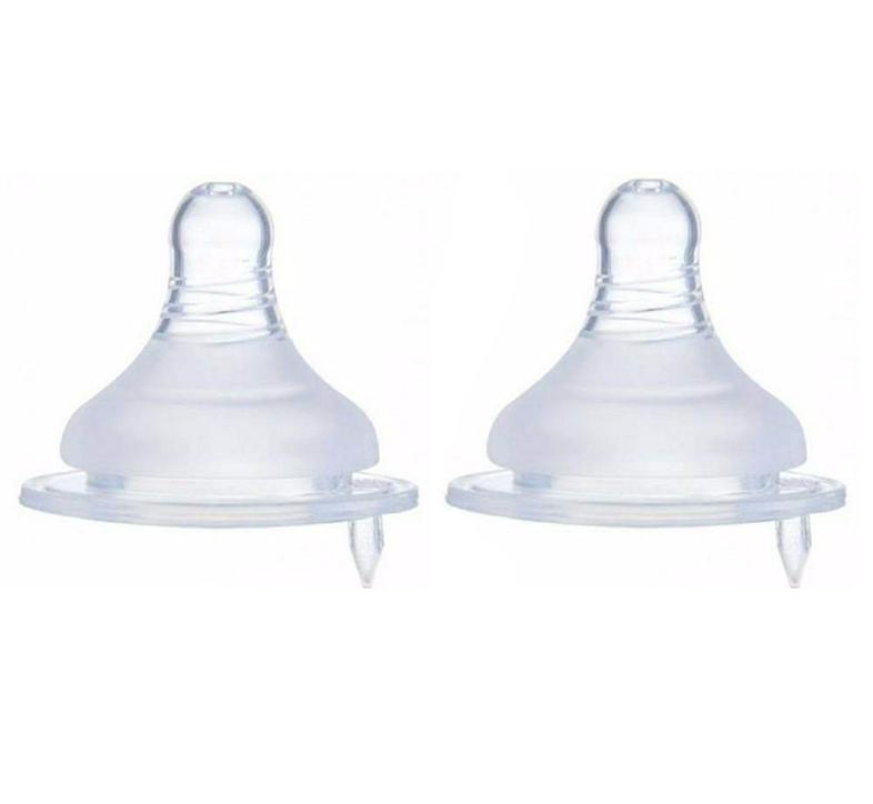 Pack Of 2 Minitree Pure Silicone Pacifier - Large