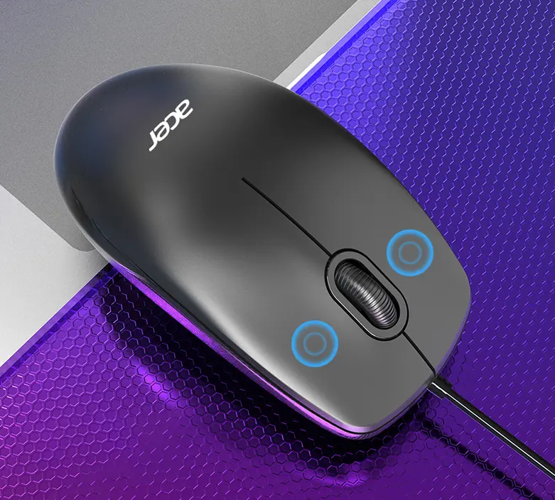 Mouse acer OAK920 Wired Optical Mouse for Computer & laptop normal use for office