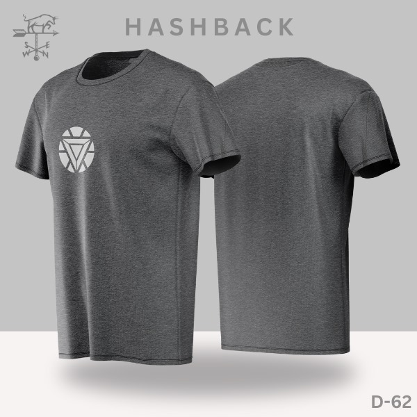 HashBack Printed Crew Neck T Shirt For Men - Round Neck III