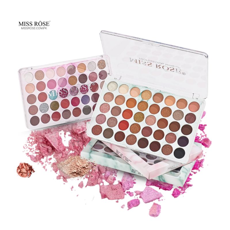 Miss Rose Professional Makeup 40 colour Impression Shimmer Eyeshadow Palette