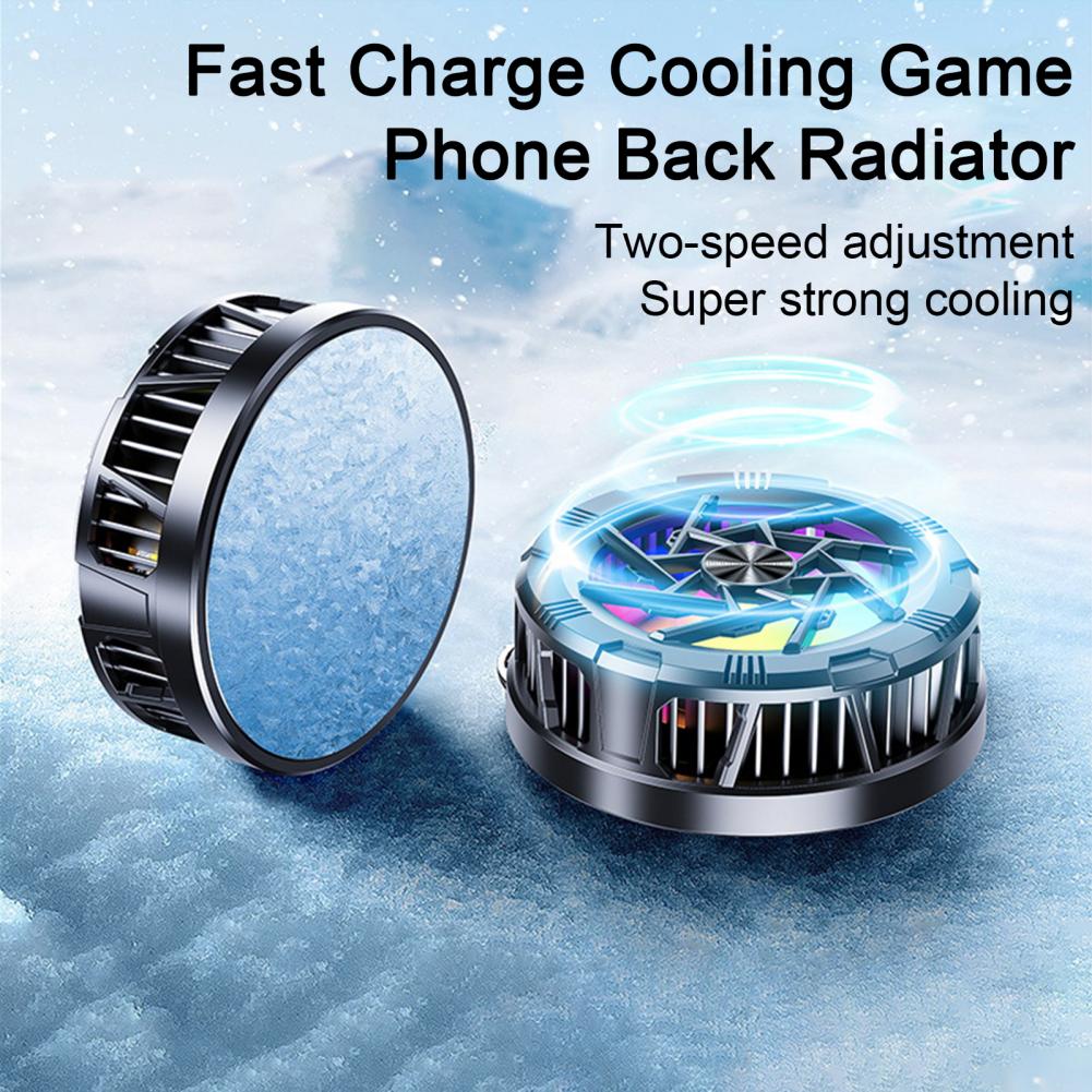 AL-11 Radiator for Phone Tablet Cooler Fan Universal Mute Semiconductor Cooling System Heat Sink