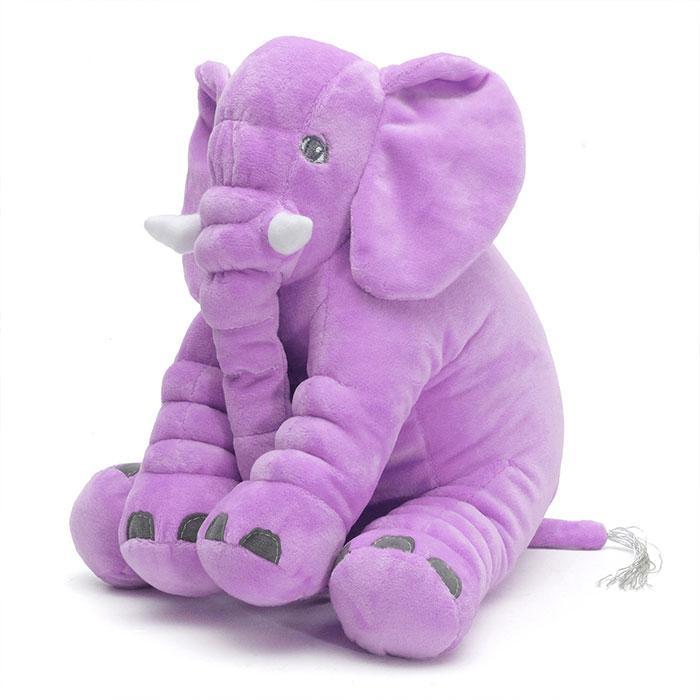 Elephant Stuffed Toy Animal Cushion Kids Baby Sleeping Soft Pillow Plush Toy Cute Elephant Cotton Large Size 24 Inches