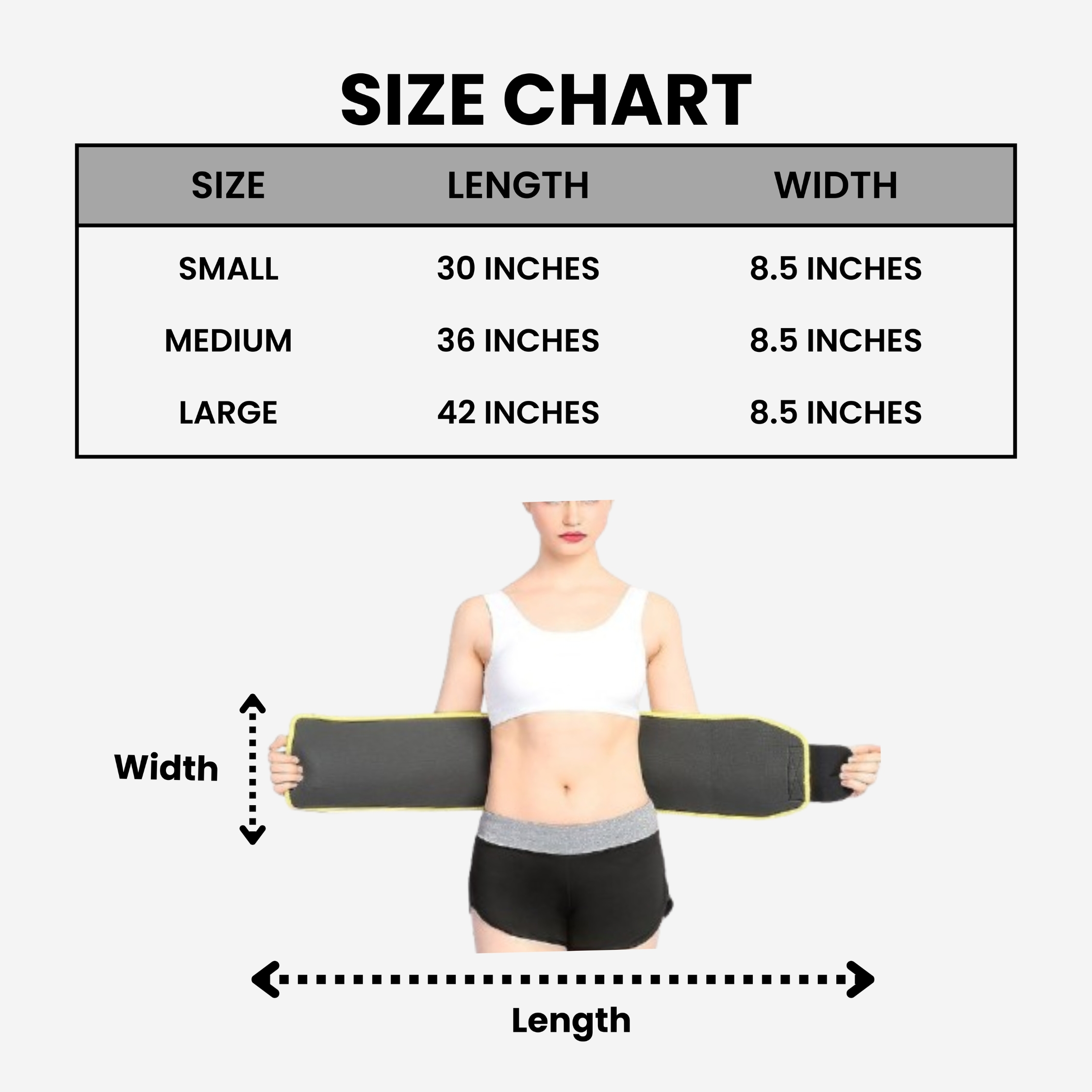 Hot Shaper Fitness Belt | Slimming & Sweat Support for All