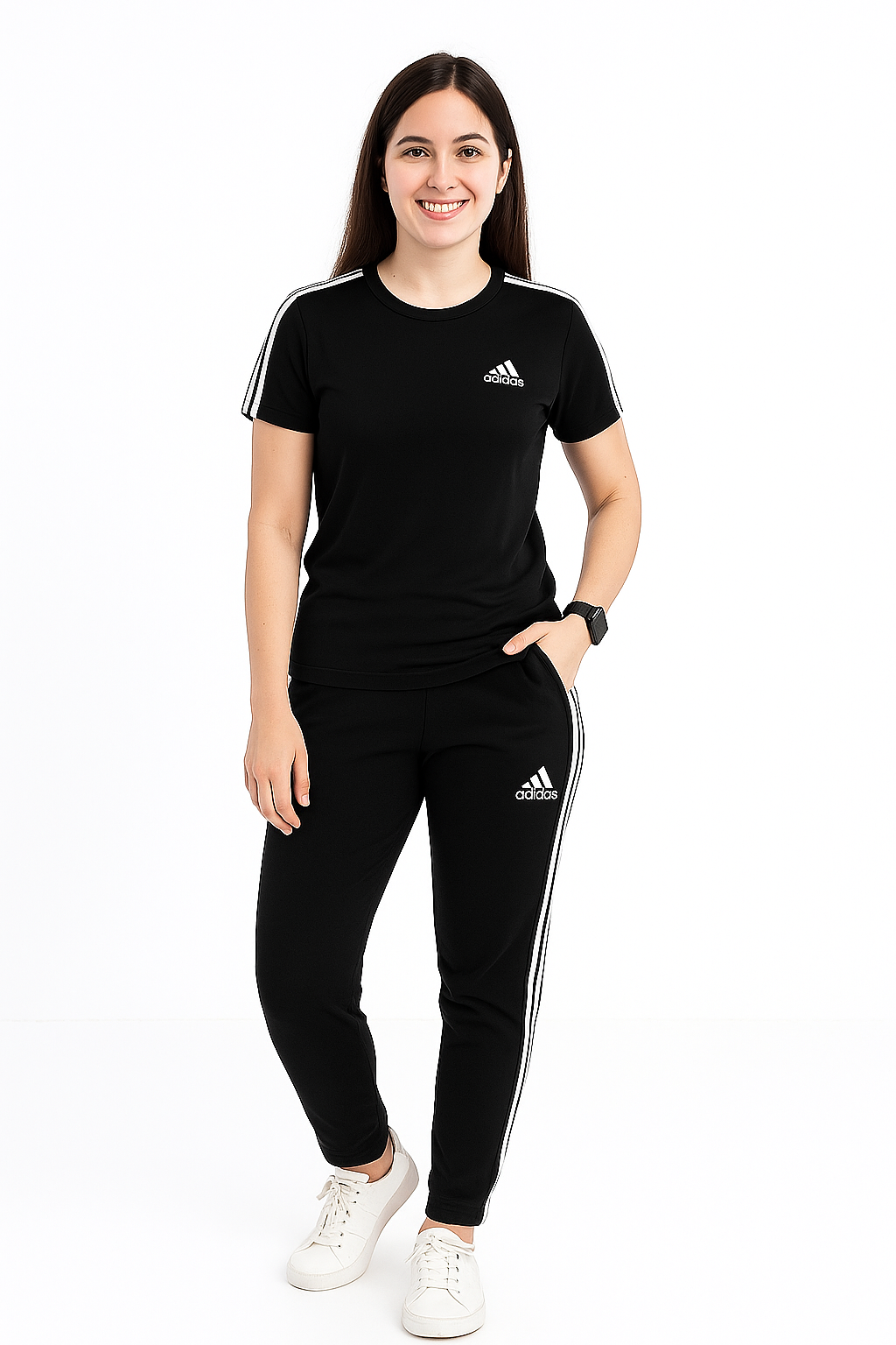 Summer 3 Stripe Tracksuit for Women