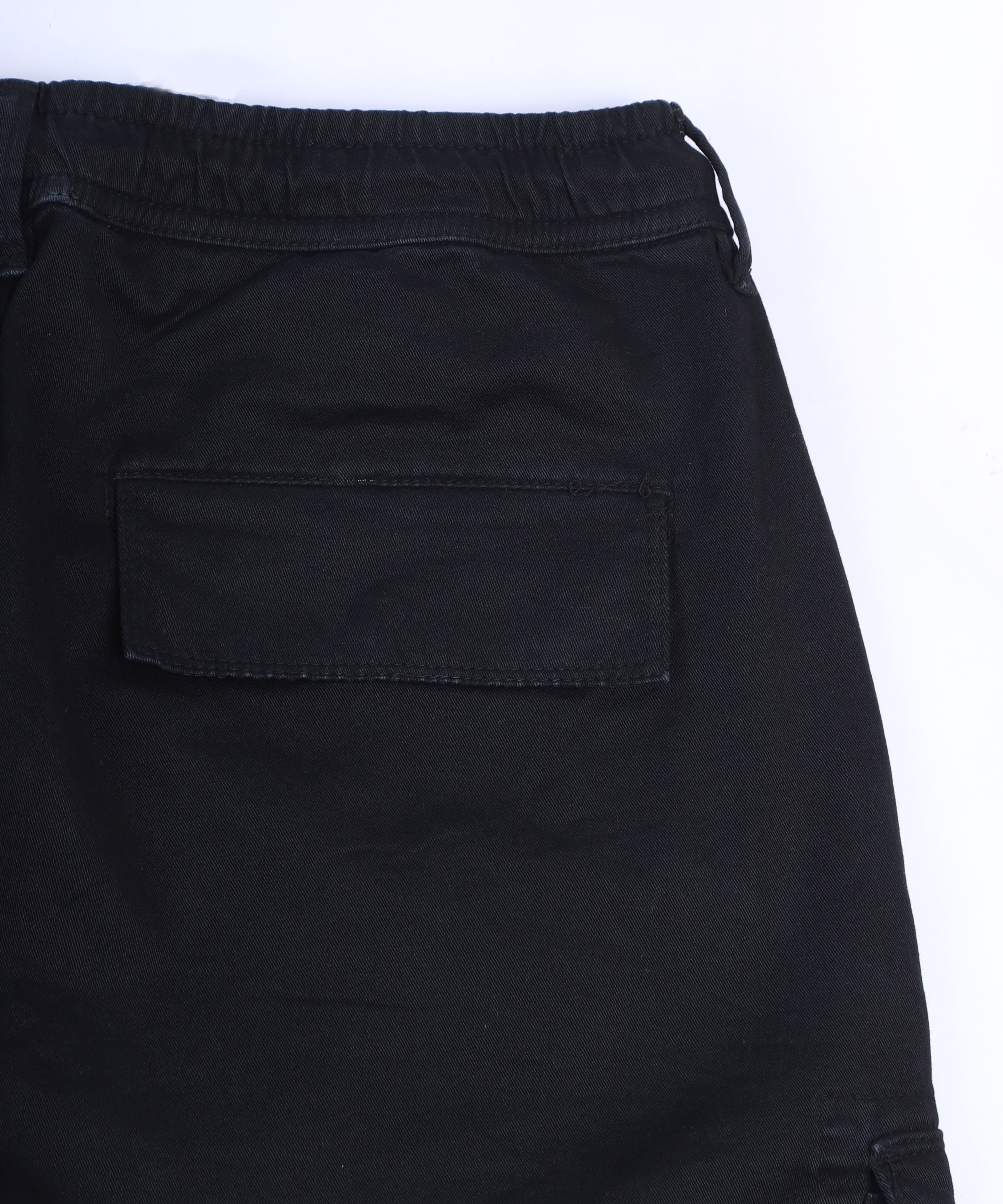 HashBack Elasticated Cargo Shorts For Men - Fashionable And Stylish Men's Summer Wear, Ideal For Wash-And-Wear