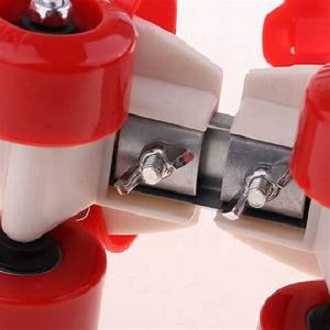 Adjustable Kids Quad Speed Roller Skates Double Row Wheel Shoes
