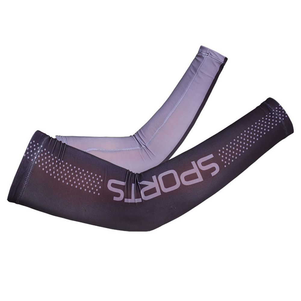 Running Sport Fashion Pattern Summer Sunscreen Silk Sleeves Man Arm