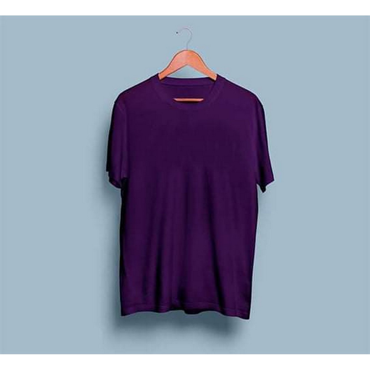 Plain purple t outlet shirt