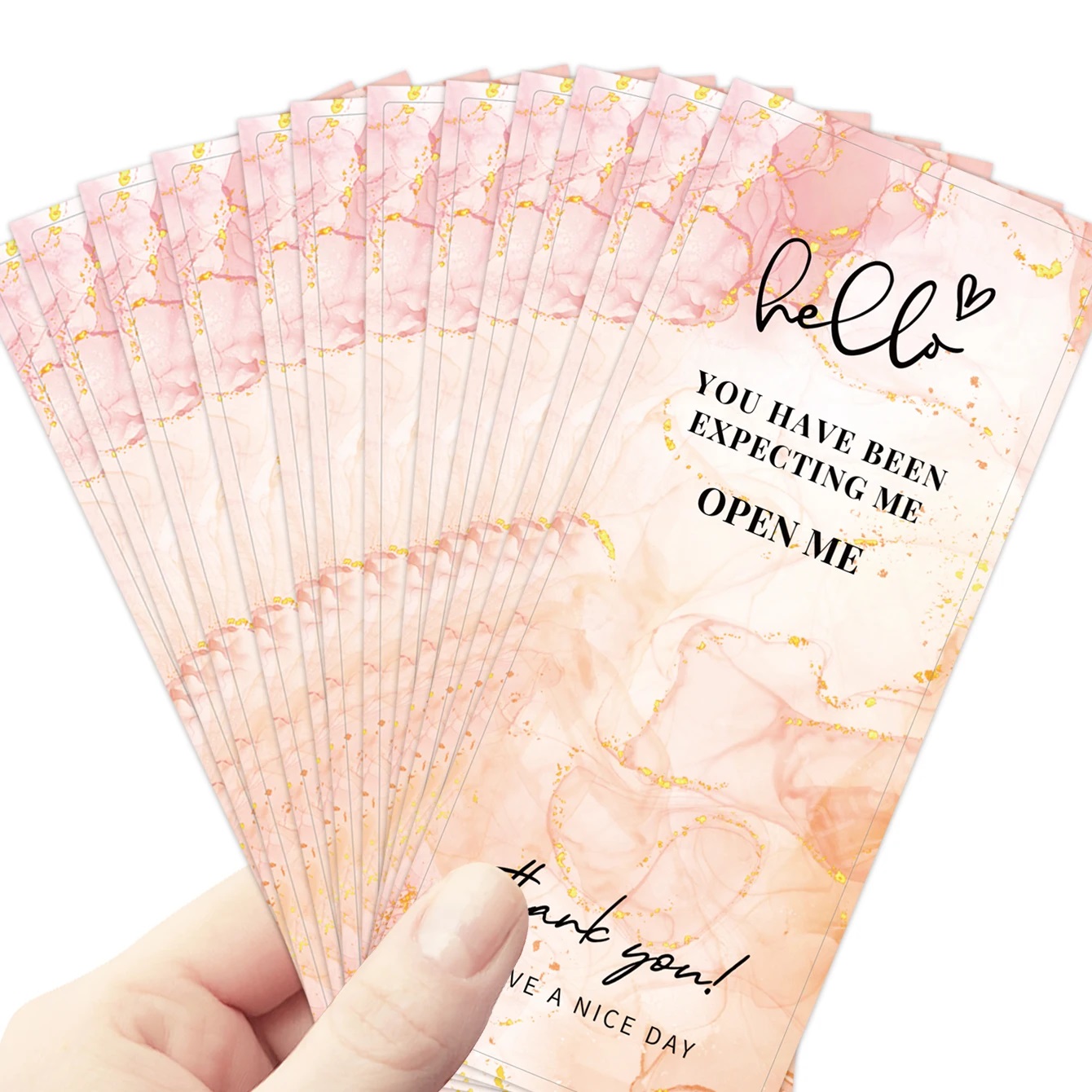50Pcs/pack Thank You For Purchase Stickers Fragile Handle With Care Labels for Commodity Express Warning Labels Package Sticker