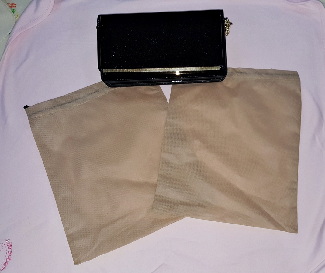 3 Pcs (12 x 10 inch) Ladies Handbag Organizer (Clutch Storage Bag - Purse Storage Bags)