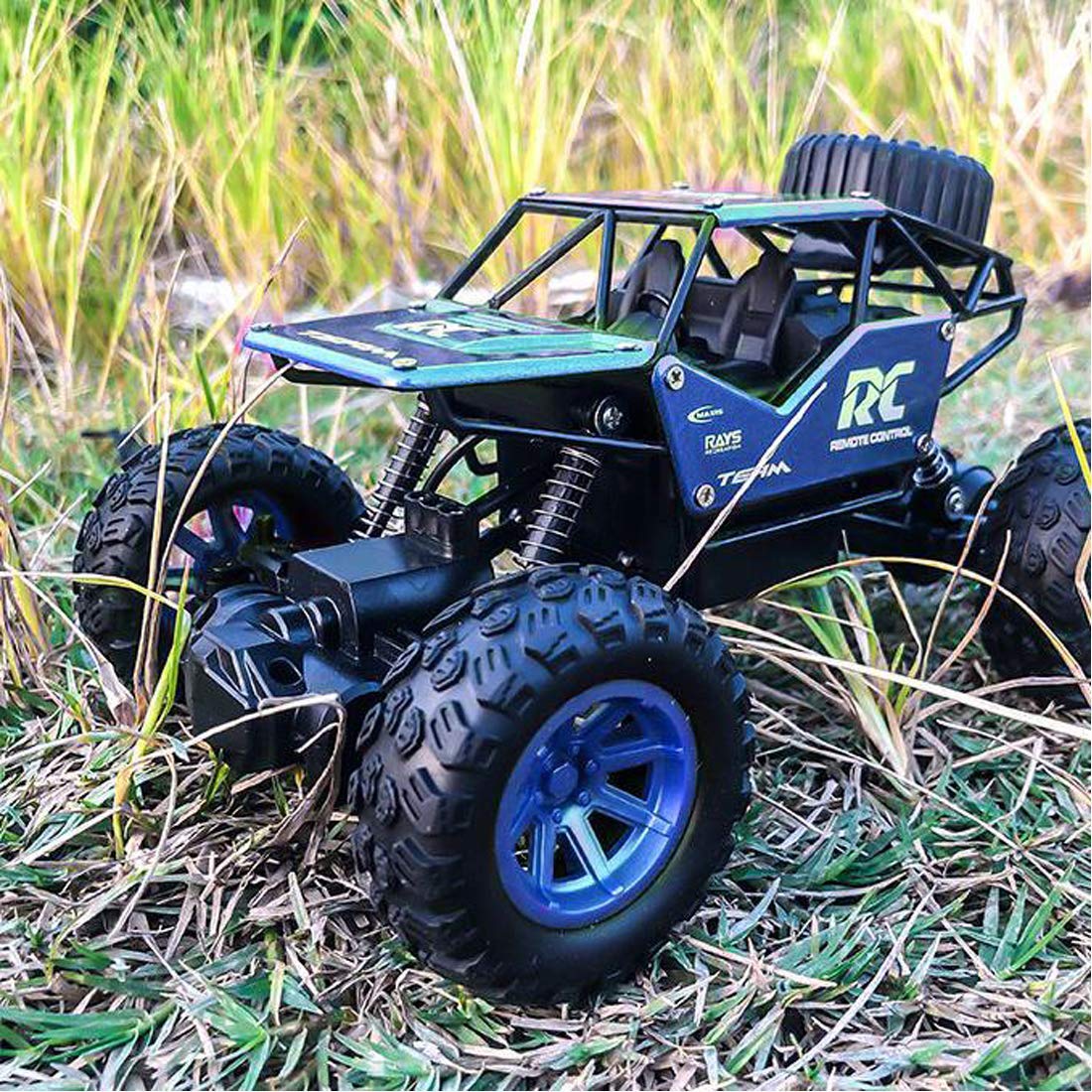 Rock Crawler Electric RC Vehicles Alloyed Remote Control Toy Car for Kids & Boys