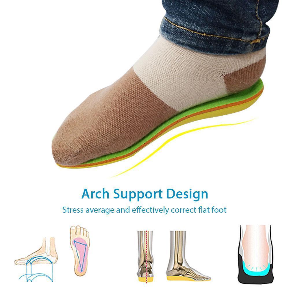 memory foam insoles with arch support