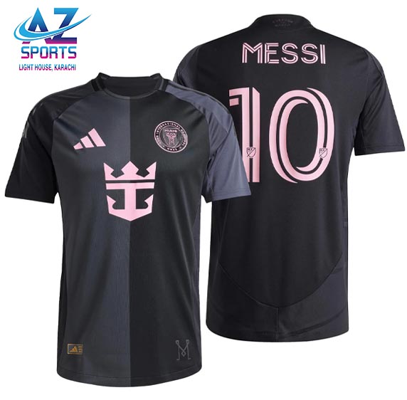 messi miami football  2025/26 black jersey