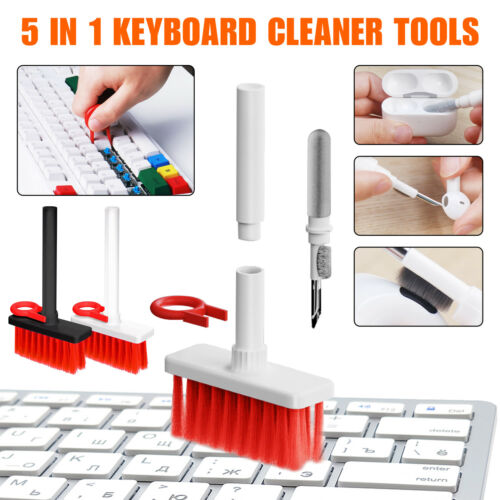 5 In 1 Keyboard Cleaning Soft Brush Computer Keyboard Cleaner keycap Puller kit price in Pakistan
