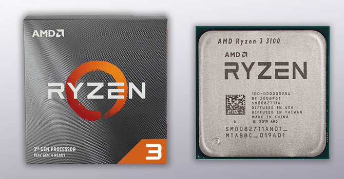AMD Ryzen™ 3100 Desktop Processor