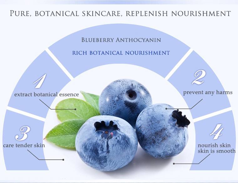 BIOAQUA Blueberry Wonder Natural Eye Cream Under Eye Dark Circles Nourishes BQY12593