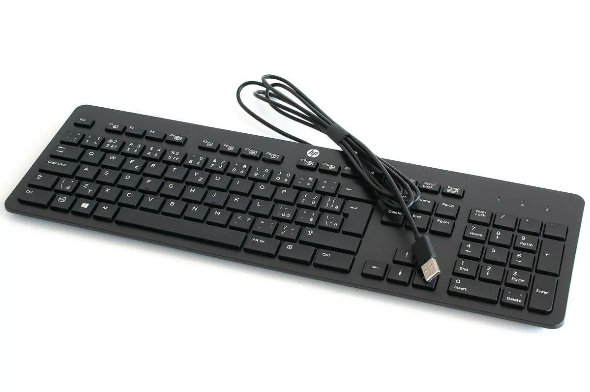 HP Slim USB Keyboard for PC & Laptop – Stylish Compact Design | Comfortable Typing | Heavy Duty Keys price in Pakistan