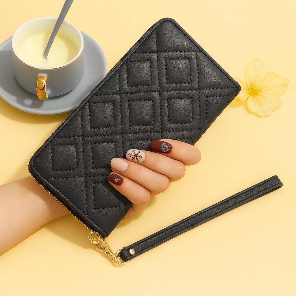 Imported Clutch for Girls - Hand Purse, Mobile Wallet with Wristlet, Stylish