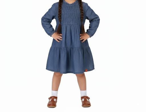 Girls Frocks Full and Half sleeves.