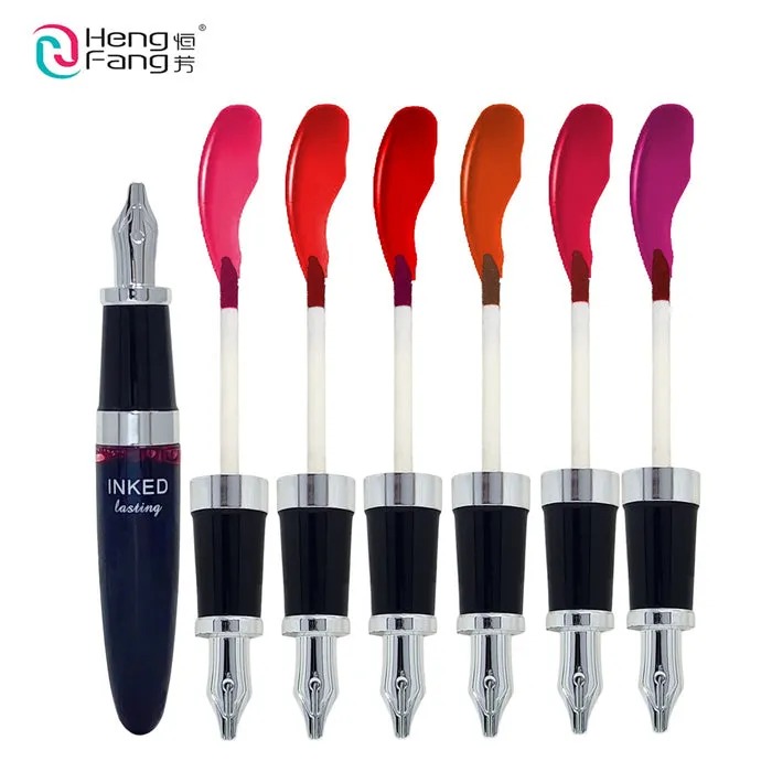 HengFang Inked Lasting Lip & Cheek Tint Set (6 Colors) | Waterproof Long-Lasting Lip Tint Makeup