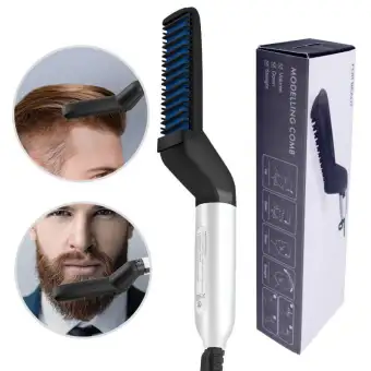 straightening brush for beard