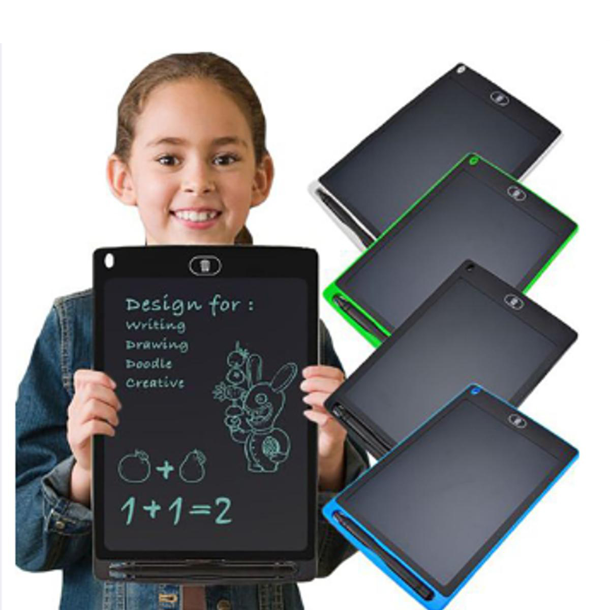 Hot Selling LCD Writing Tablet for Kids, 8.5 inch Kids Doodle & Scribble Boards with Protect Cover, Educational Toys, Erasable E-Writer Digital Drawing Board Toddler Toys Kids Drawing Pad Best Gift for Kids-Multi-color