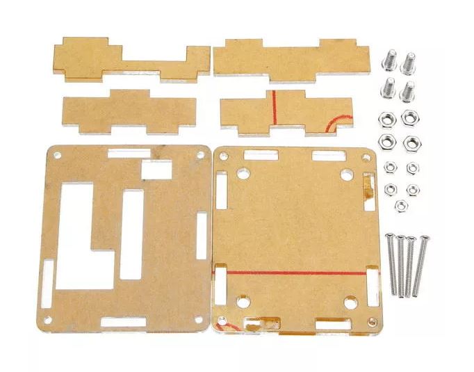 Clear Acrylic Case Shell Housing For W1209 Digital LED DC 12V Temp Thermostat Temperature Control Switch Module Controller Board