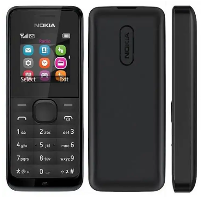 105 single sim (Black)
