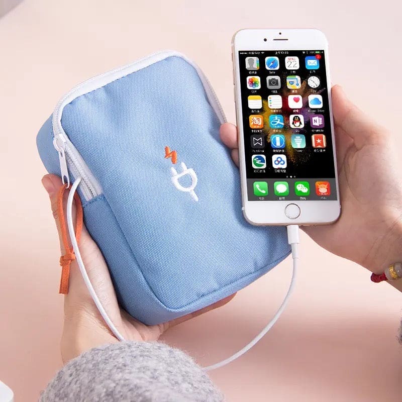 Travel Gadget Organizer Bag Portable digital cable bag Electronics Accessories Storage Carrying Case Pouch for power Bank
