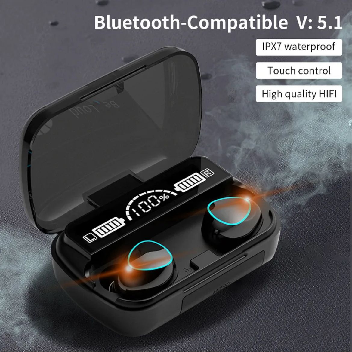 i12 TWS – Wireless Bluetooth 5.0 Earphones Headset | Touch Control | Connect With All Bluetooth Devices.