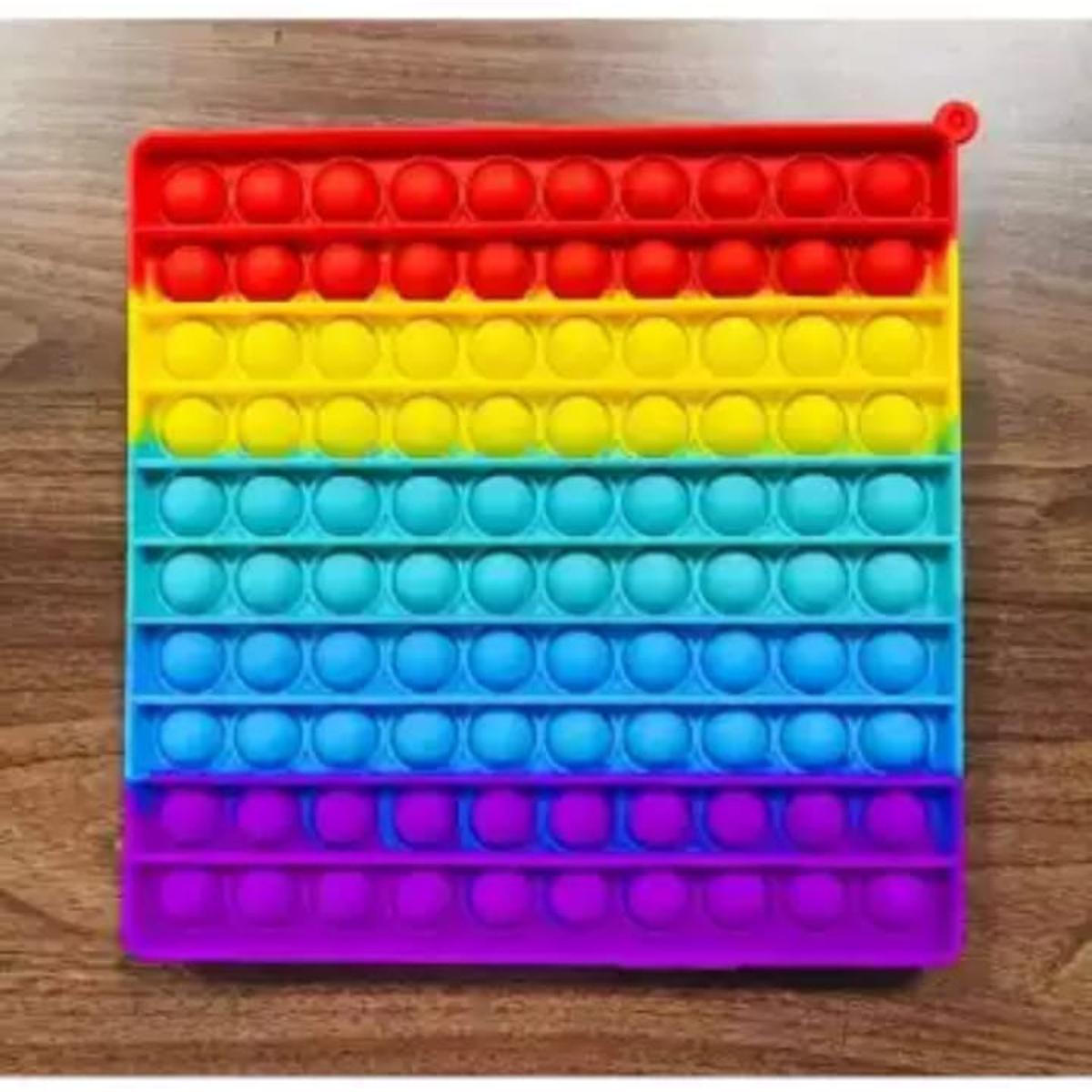 Cute Large Size Stress Relief Pop it (Hexagon, Heart, Circle)