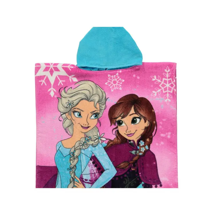 Frozen discount poncho towel