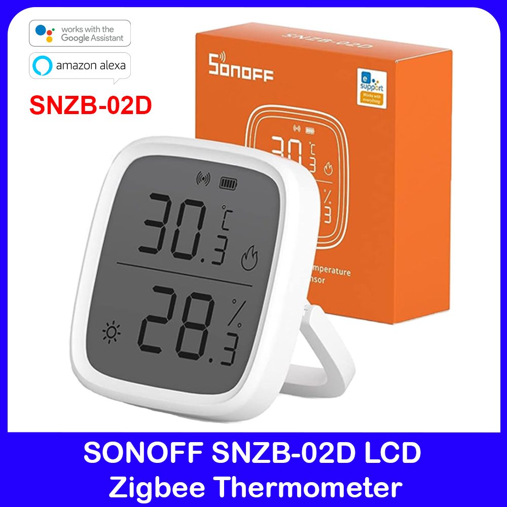 Sensor De Temperatura Y Humedad SNZB-02D Zigbee