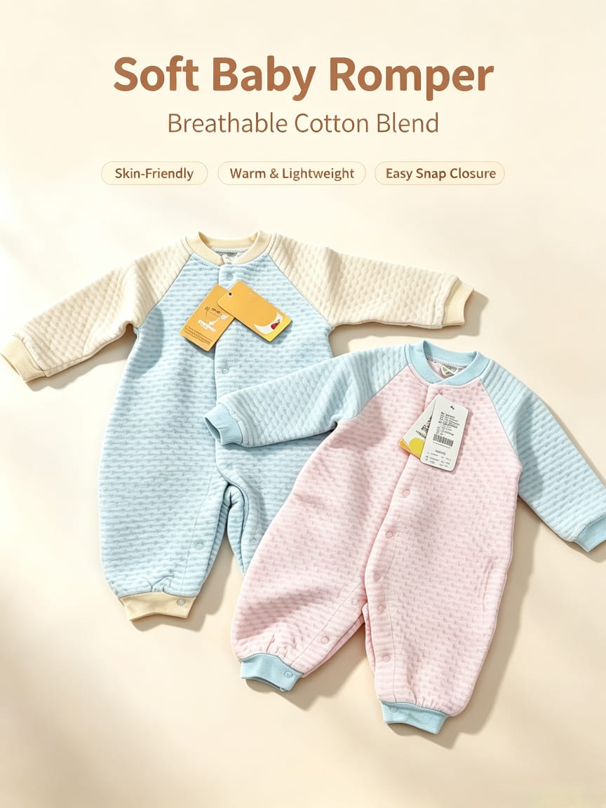Special Offer for Limited Sizes Infant High-Quality Striped Long Sleeve Baby Romper Soft Cotton Autumn Winter Clothes Warm Baby Jumpsuit with Snap Buttons Newborn Dresses