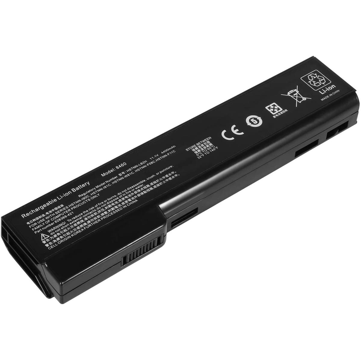 57Wh Replacement Battery For HP EliteBook 8460p 8470p 8560p 8570p – 628670-001 2 thumbnail image