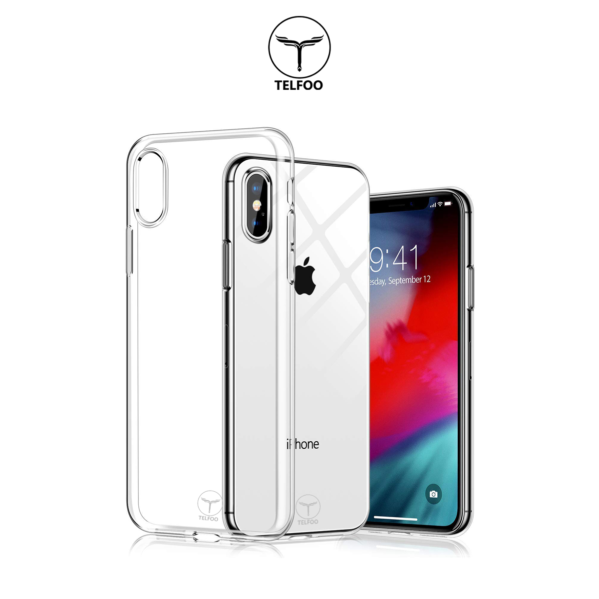 Apple Iphone XS Max – TELFOO Transparent Case Crystal
