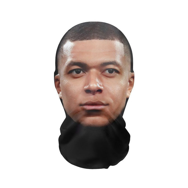Human Face Performance Prank Headgear Full Face 3D Mask Balaclava ...