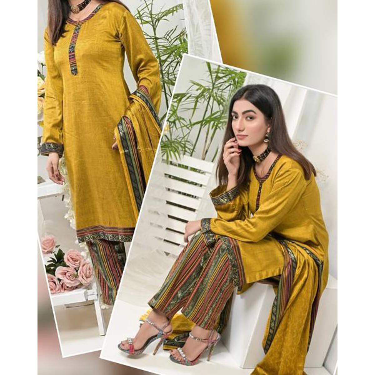 New Winter Collection Soosi 3 Piece Suit for Women & Girls | Daraz.pk New Winter Collection Soosi 3 Piece Suit for Women & Girls | Daraz.pk