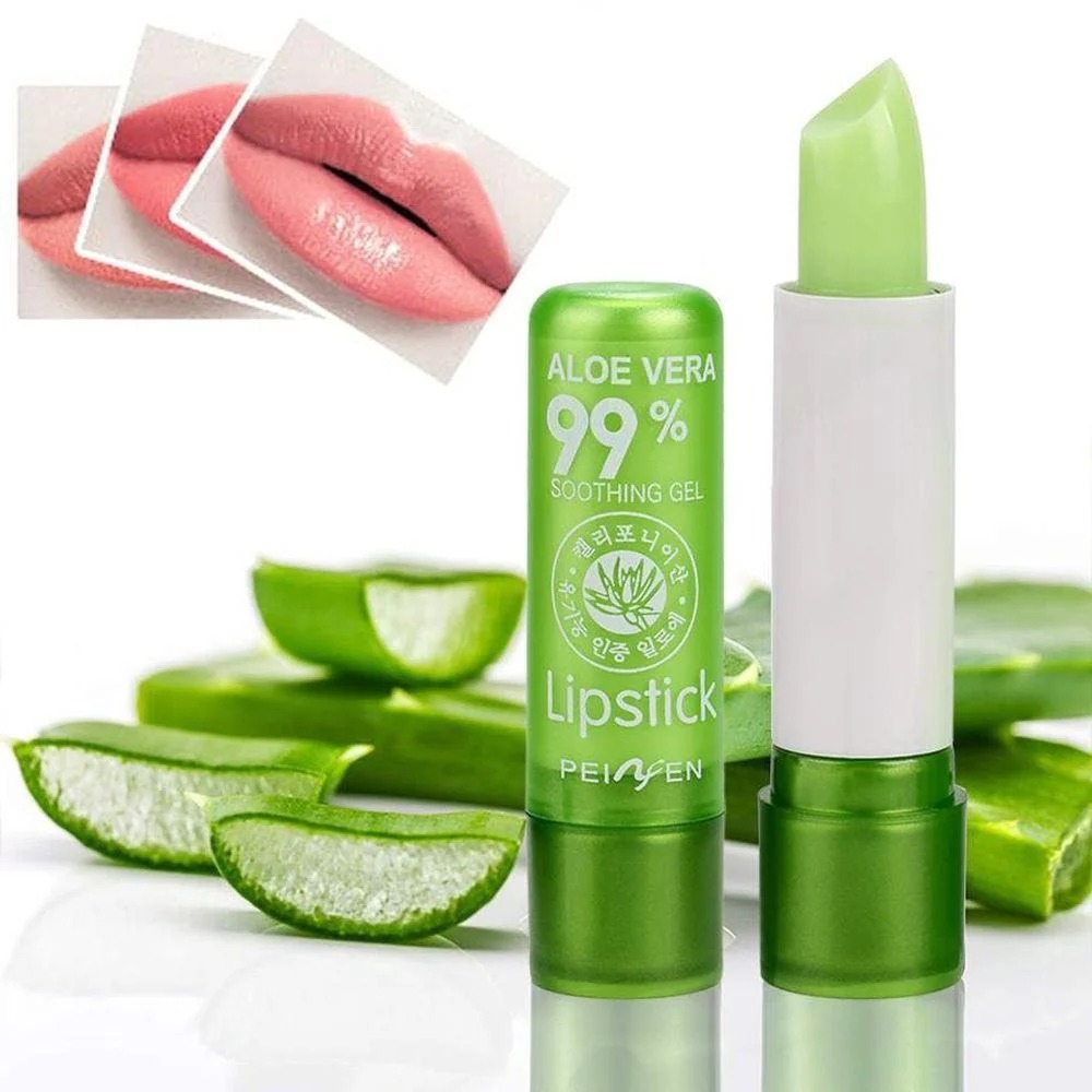 Alovera Soothing Color Changing Gel Lip balm Lipstick