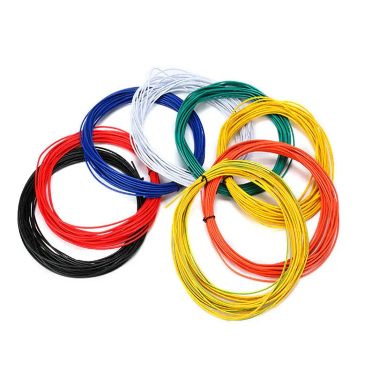 Pack of 3 & 5 - 5 meter Project Flexible Wire/Cable- 1 mm Diameter