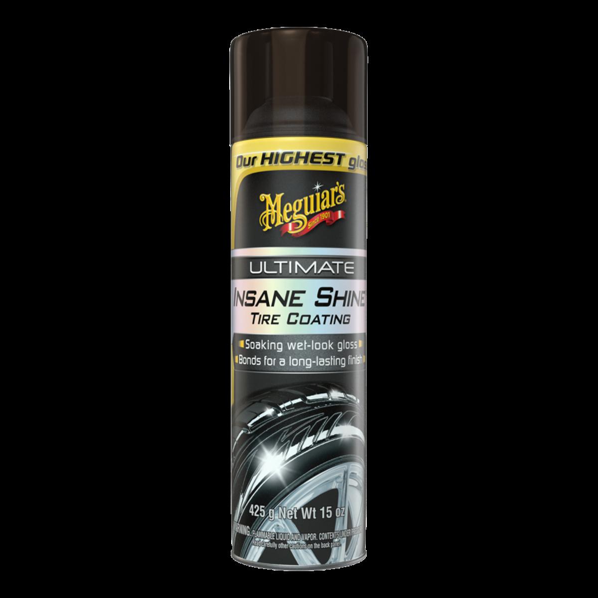 Easy Spray Tire Shine Foam, G210419, Meguiar's